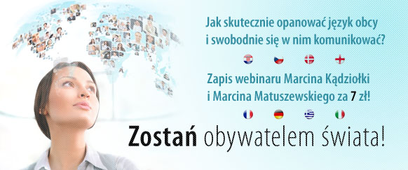 Zapis webinaru - Jak opanować język obcy